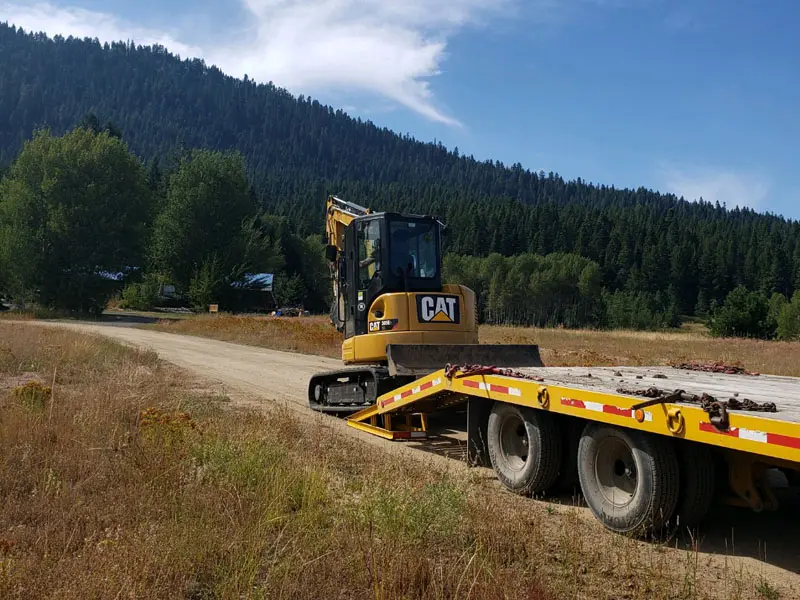 Septic Test Holes Donnelly, ID