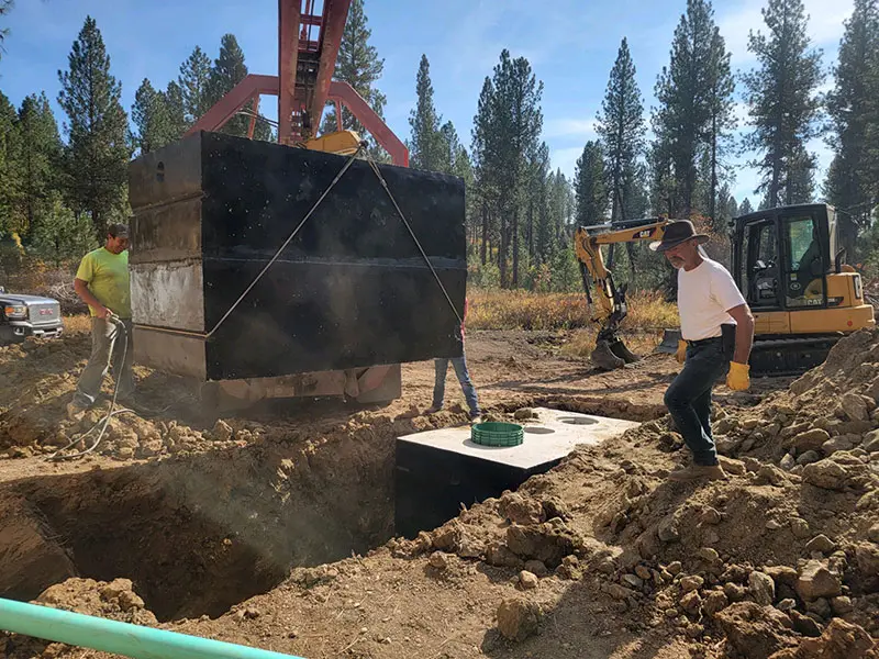 Septic Tank Installation in New Meadows, Idaho